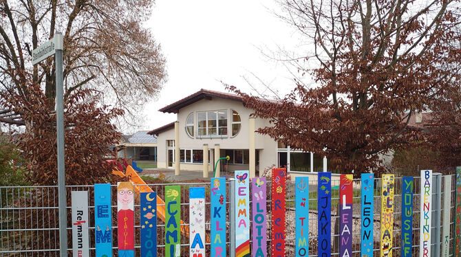 Der Kindergarten in Kleinengstingen wir deutlich erweitert.