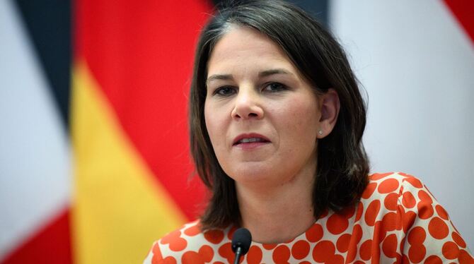 Außenministerin Baerbock