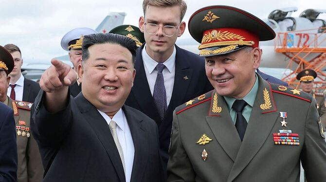 Kim Jong Un in Russland