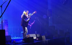 Bonnie Tyler bei ihrem Auftritt in Balingen.