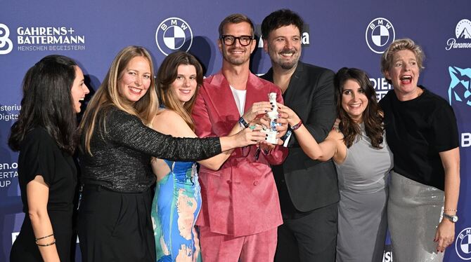 Verleihung des TV- und Streaming-Awards »Blauer Panther«