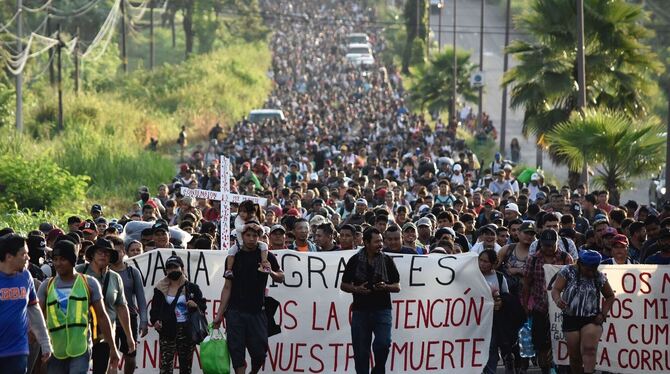 Migration in Mexiko Migration in Mexiko