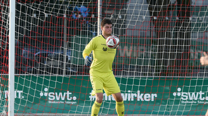 Martin Welsch sorgte dafür, dass die Niederlage des VfL Pfullingen nicht noch höher ausfiel.