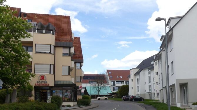 Die ehemalige Ortsdurchfahrt B 313 in Grafenberg. FOTO: SANDER Die ehemalige Ortsdurchfahrt B 313 in Grafenberg. FOTO: SANDER