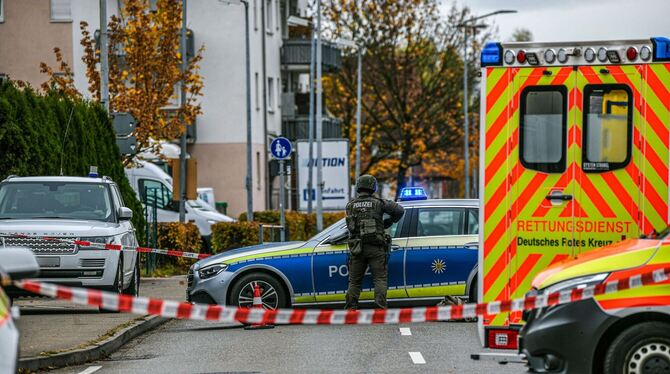 Größerer Einsatz der Polizei in Aalen