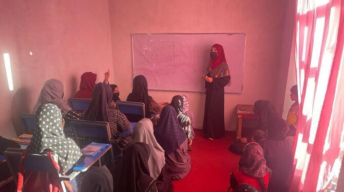 Im Oktober an den Start gegangen: »E-Maktab«, das an der Hochschule Reutlingen entwickelte Bildungsprojekt für afghanische Fraue