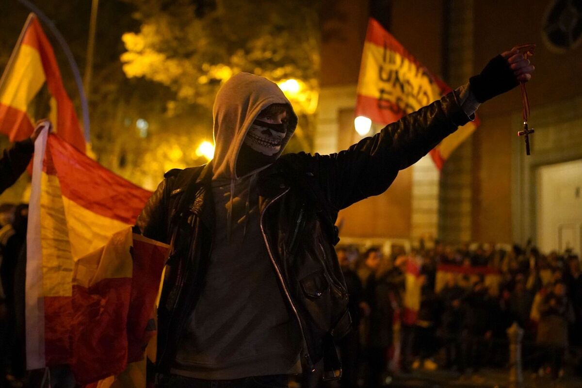 Protest in Spanien