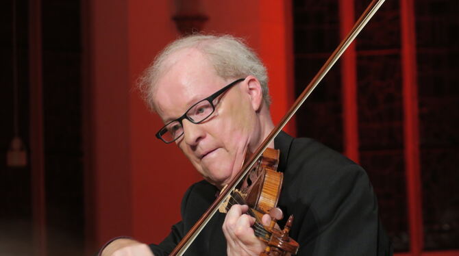 Mit der Geige soll's das bald gewesen sein: Kolja Lessing im August diesen Jahres bei den Gitarrenfestspielen Nürtingen.