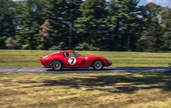 Roter Ferrari von 1962