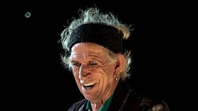 Keith Richards on Stage 2018 in London.