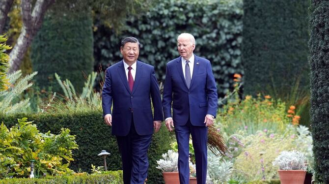 US-Präsident Biden trifft Chinas Staatschef Xi