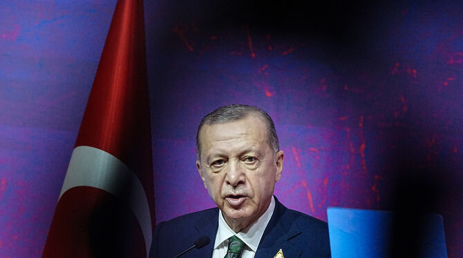 Der türkische Präsident Recep Tayyip Erdogan besucht Deutschland.