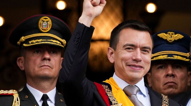 Amtsantritt von Ecuadors neuem Präsidenten