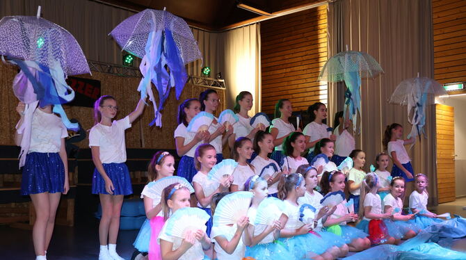 Meerjungfrauen unter sich - die Jugend- und Präsidentengarde der 1.Sonnenbühler Karnevalgesellschaft