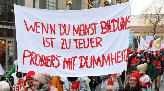 GEW-Bildungsstreik GEW-Bildungsstreik