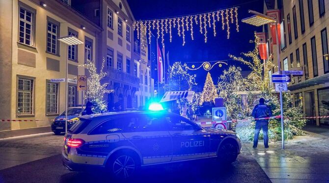 Weihnachtsmarkt in Göppingen wegen Bedrohungslage geräumt