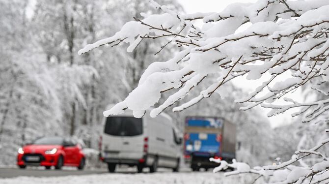 Wintereinbruch in Baden-Württemberg