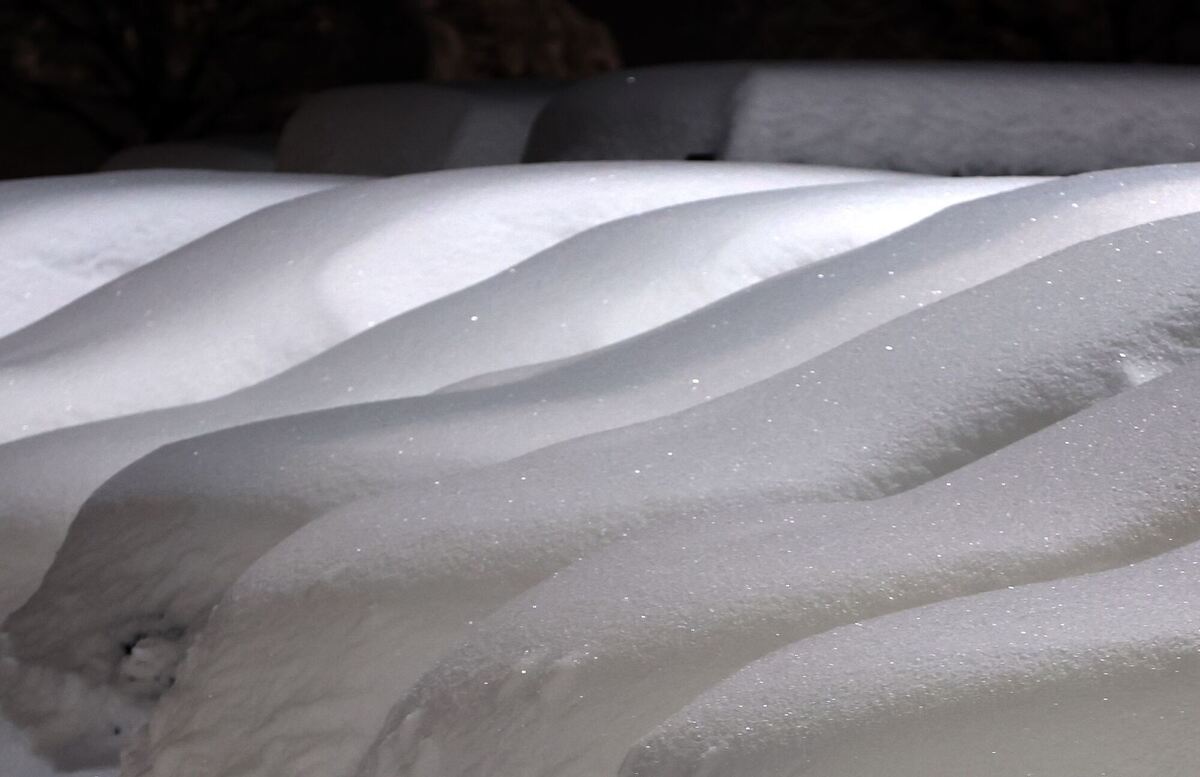 Vom Schnee verhüllt