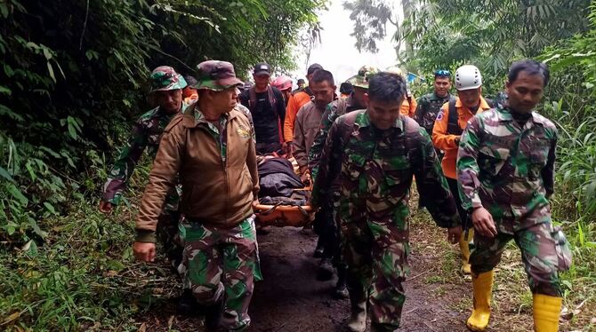 Vulkanausbruch auf Sumatra