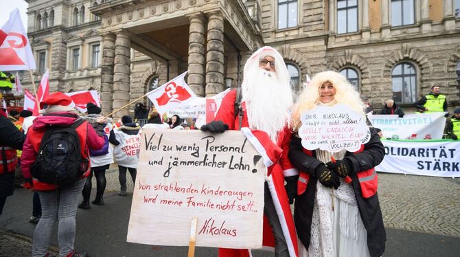 Warnstreik im öffentlichen Dienst