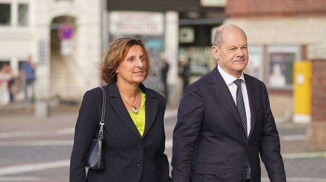 Olaf Scholz & Britta Ernst
