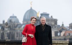 Belgisches Königspaar in Dresden