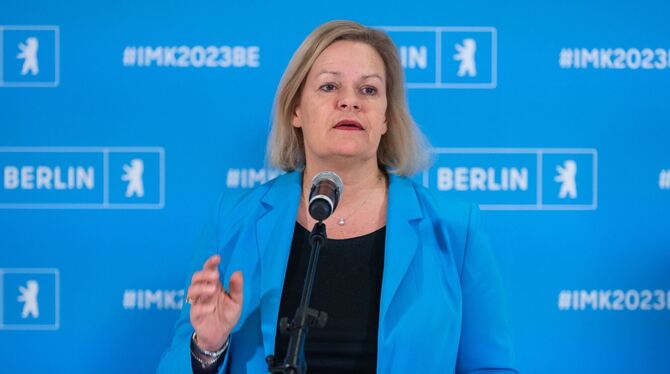 Bundesinnenministerin Faeser