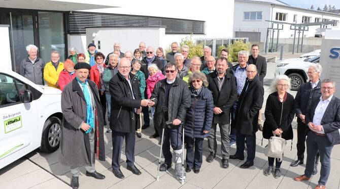 Das Bürgerauto ist das »Flaggschiff« der Mössinger Bürgerstiftung. FOTO: BÜRGERSTIFTUNG MÖSSINGEN Das Bürgerauto ist das »Flaggschiff« der Mössinger Bürgerstiftung. FOTO: BÜRGERSTIFTUNG MÖSSINGEN
