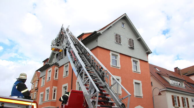 Feuer ist in einer Wohnung im Tübinger Schleifmühleweg ausgebrochen.