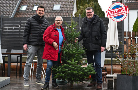 ChristbaumVerlosung GEAAbonnenten gewinnen regionale Nordmanntannen
