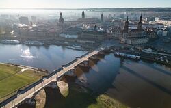 Sonnenschein in Dresden