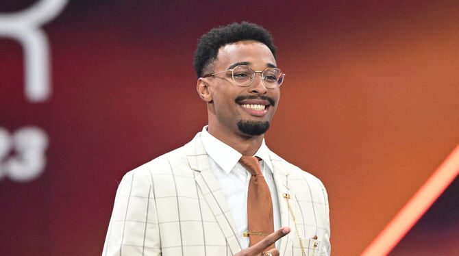 Gibt in Baden-Baden eine glänzende Figur ab: Leo Neugebauer.  FOTO: WEISSBROD/DPA