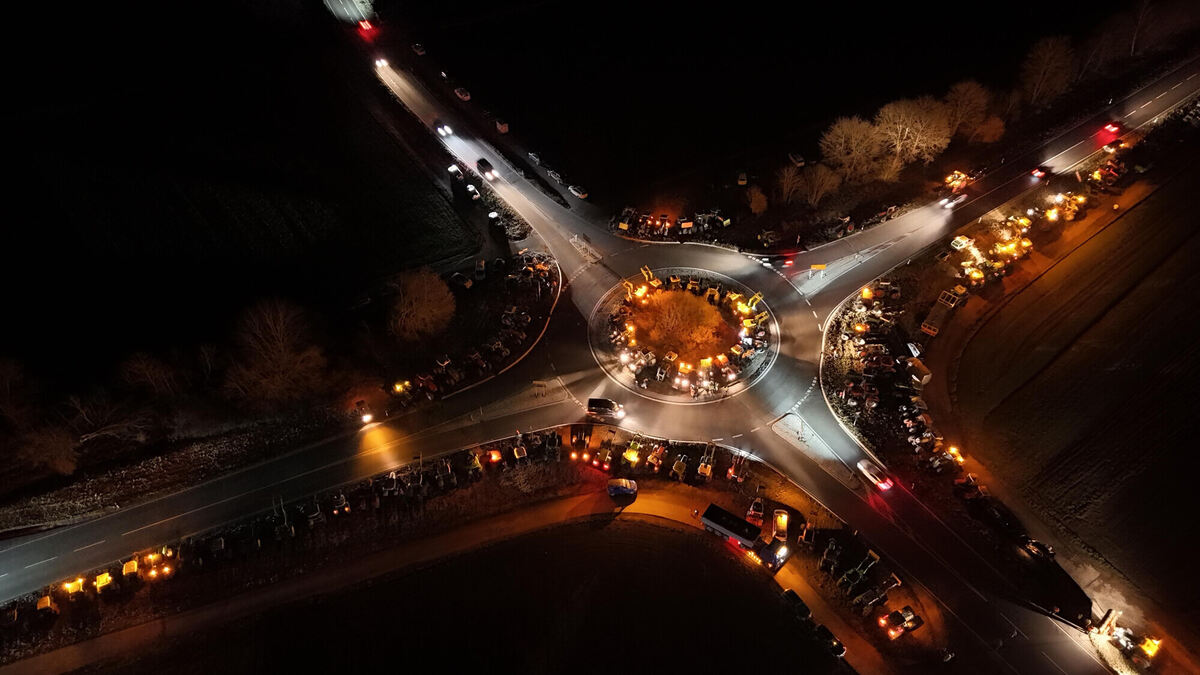 Bauerndemo, Traifelberg, Römerstein