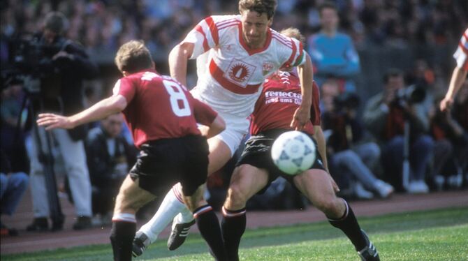 Selbstredend ein Thema im neuen Buch von Oskar Beck: »Spätzles-Diego« Guido Buchwald. FOTO: WITTERS