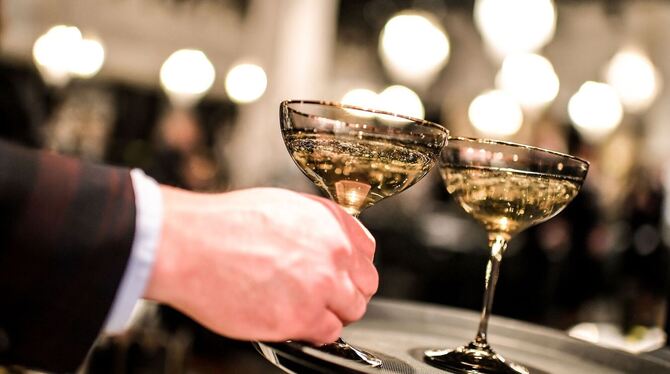 Champagner und Pastete Champagner und Pastete