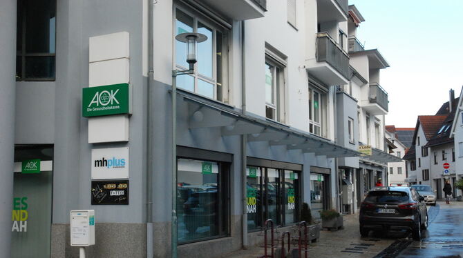 Nur noch bis zum 31. Dezember hat das AOK-Kundencenter in der Metzinger Kronenpassage offen.
