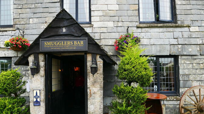 Das Jamaica Inn in Bodmin Moor, Cornwall: Gasthaus mit Literaturgeschichte.