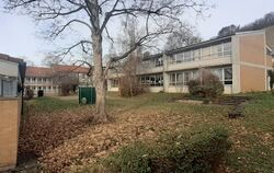 Die beiden Pavillons des Dietrich Bonhoeffer Gymnasiums (links und rechts) sind in die Jahre gekommen und werden abgerissen. Die