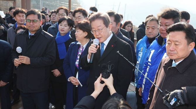 Südkoreas Oppositionschef Lee Jae Myung