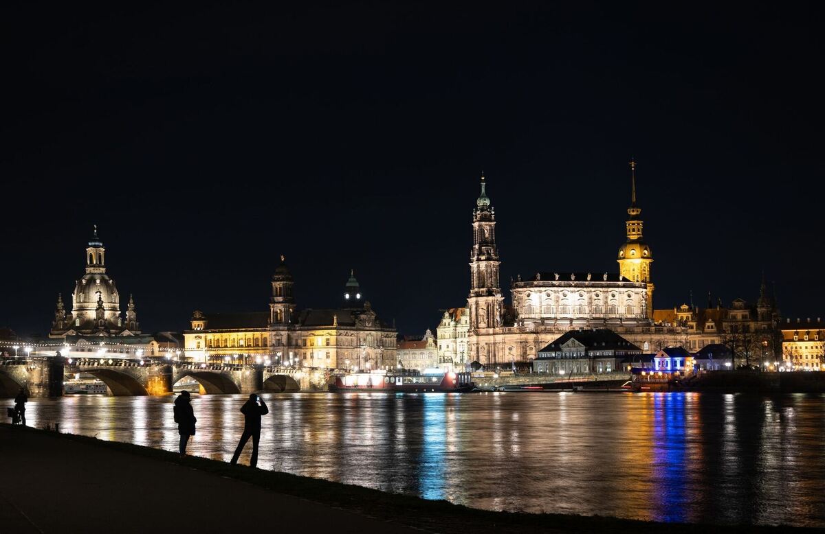 Nächtliches Leuchten