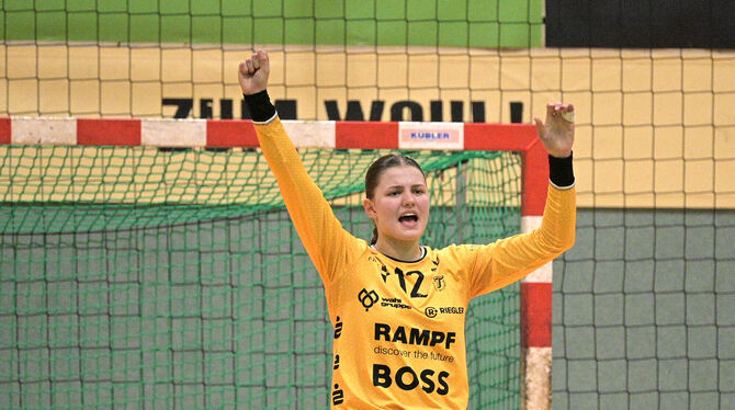 Marie Weiss  ist eines der Metzinger Talente, das den Sprung in die Bundesliga geschafft hat.