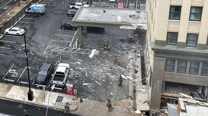 Heftige Explosion in Hotel in Texas