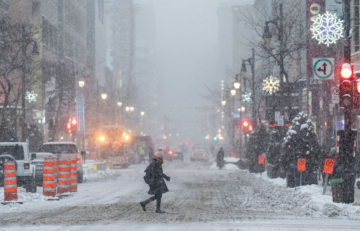 Schneegestöber Schneegestöber