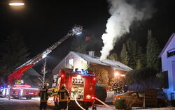 In der Nacht zum Donnerstag verhinderte die Mössinger Feuerwehr einen Dachstuhlbrand. FOTO: JÜRGEN MEYER
