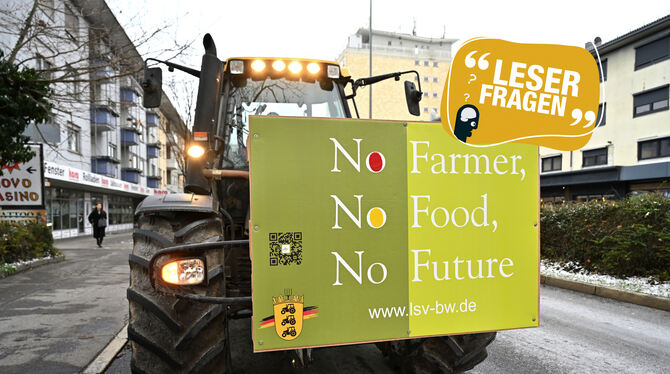Warum solidarisieren sich Metzger, Bäcker und andere Handwerker mit den Bauern? Wir haben uns umgehört.
