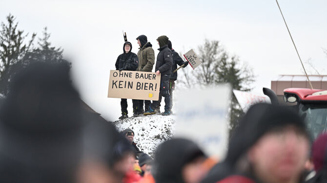 Kurz und prägnant klingt diese Warnung: »Ohne Bauer kein Bier!«