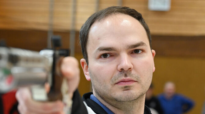 gewinnt seine beiden Matches am letzten Wettkampftag: Thomas Lakner.  FOTO: PIETH