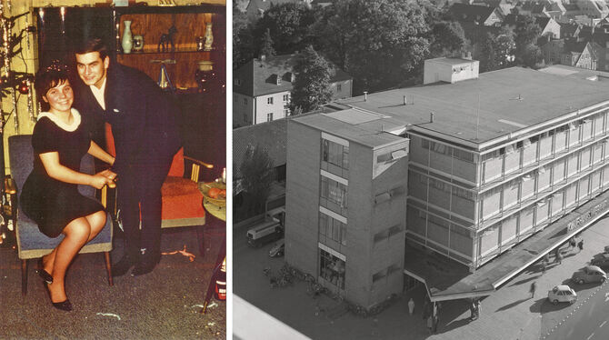 Merkur Reutlingen Doris und Hans Grabowski haben sich im Reutlinger Kaufhaus Merkur das erste Mal getroffen.