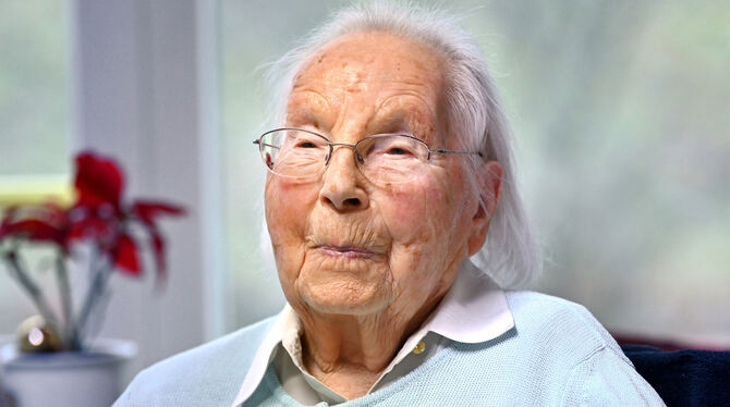 Erika Kraft erblickte vor 107 Jahren das Licht der Welt.