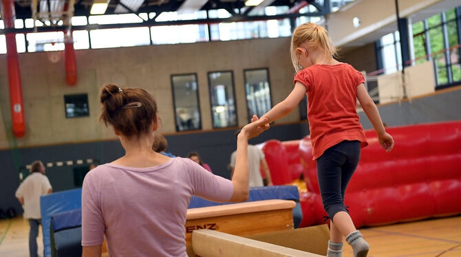 Individuell angepasste  Sportbetreuung für Kinder mit Herzfehler will die TSG Reutlingen in ihr Angebot aufnehmen.